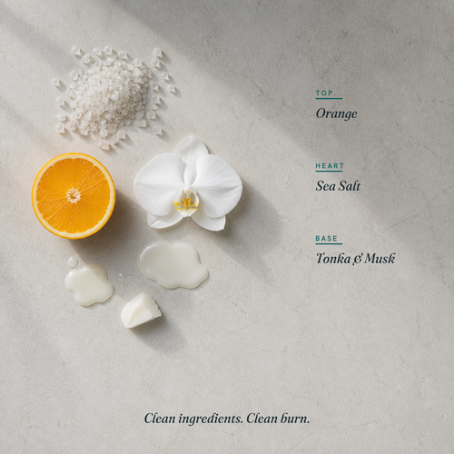 Sea Salt & Orchid scent notes